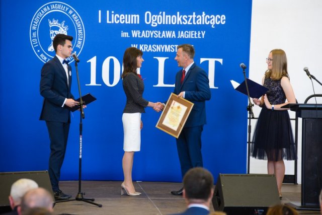 Część oficjalna uroczystości jubileuszowych